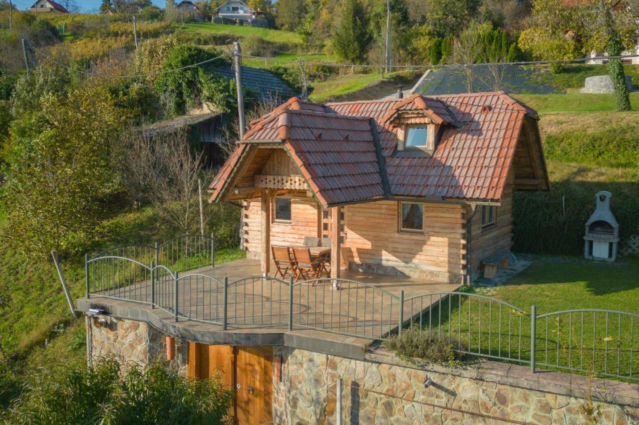 Vineyard Chalet Hansel And Gretel - Happy Rentals Otočec Exterior foto